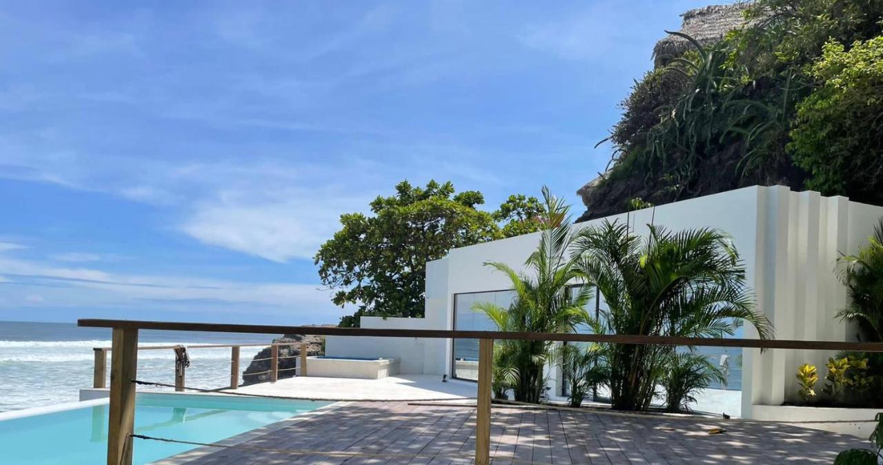 Laola Surf Camp El Sunzal Hotel La Libertad Exterior foto