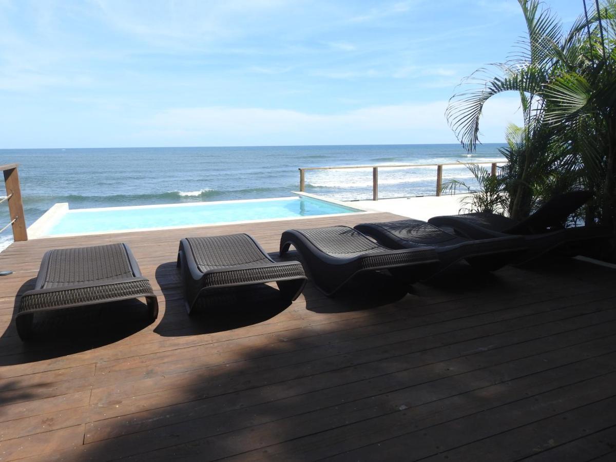 Laola Surf Camp El Sunzal Hotel La Libertad Exterior foto